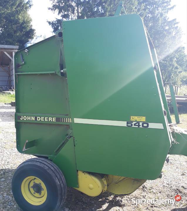 Prasa John Deere 540 zachodniopomorskie Świdwin