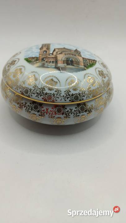 Porcelanowy pojemnik puzderko Francja lubelskie Zamość sprzedam