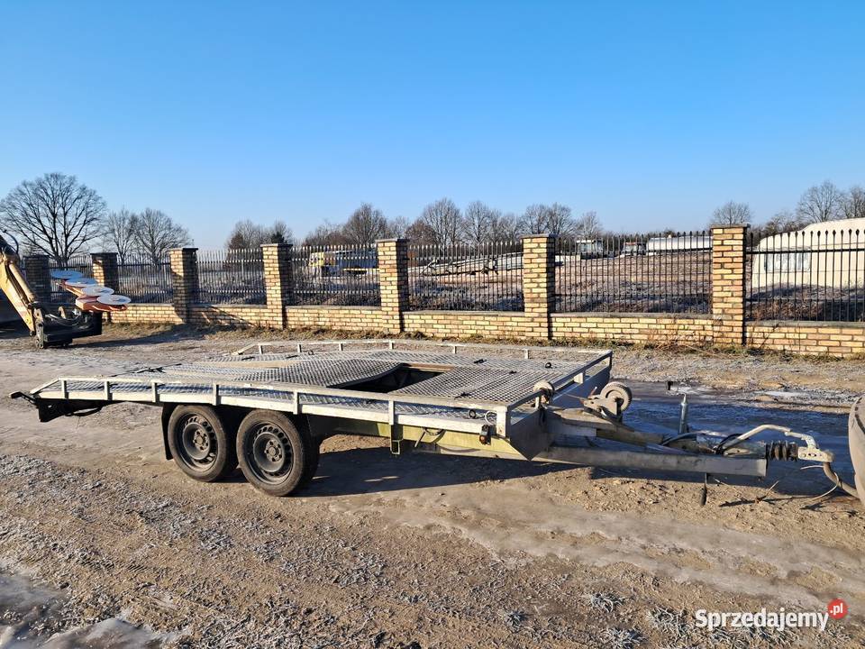 Przyczepa Laweta Najazd Platforma Gorzów Wielkopolski sprzedam