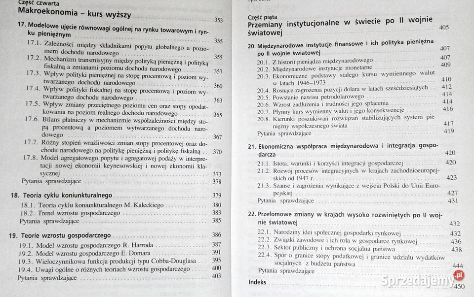 System rynkowy Podstawy mikro i makroekonomii Chełm sprzedam