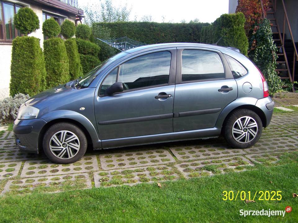 Citroen C3 14hdi 68 klima hak mały przebieg nieuszkodzony Tarnów sprzedam
