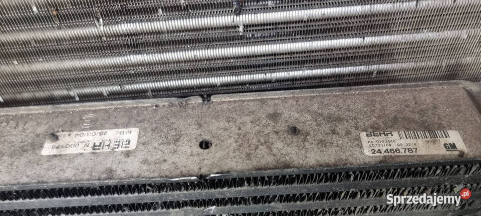 CHŁODNICA WODY OPEL CORSA C 09114337 Lipno