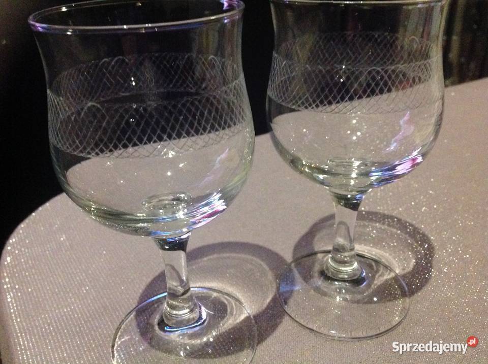Duże Kieliszki 6 przezroczysty Kieliszki i pucharki lubuskie Nowa Sól