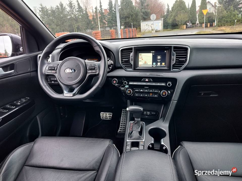 KIA SPORTAGE 17 CRDI GT LINE AUTOMAT światła przeciwmgielne