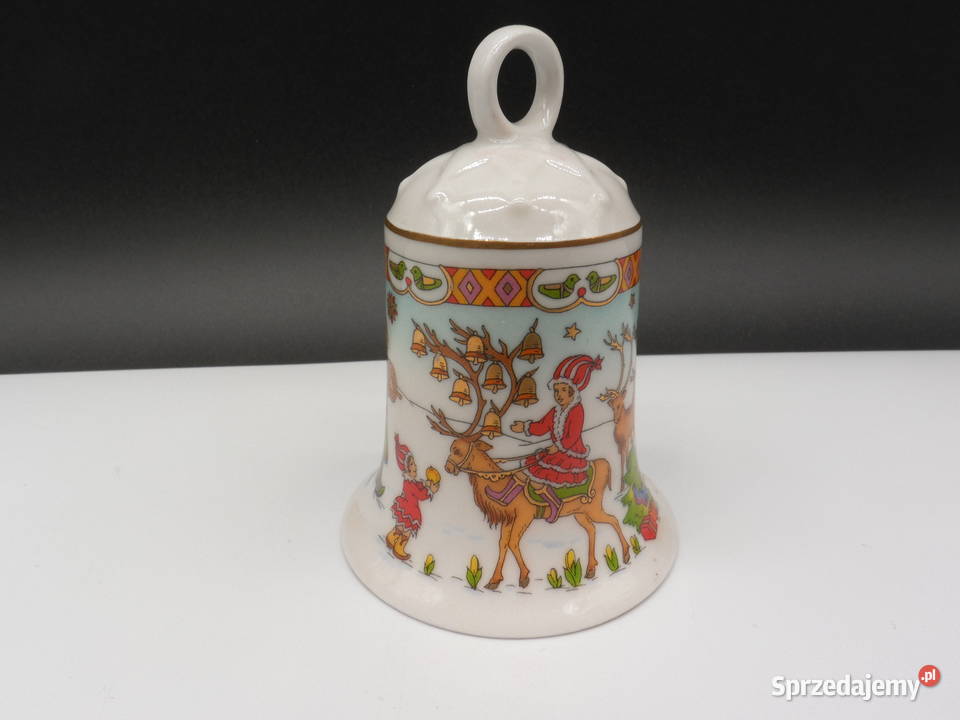 Dzwonek świąteczny porcelana HUTSCHENREUTHER Raszków