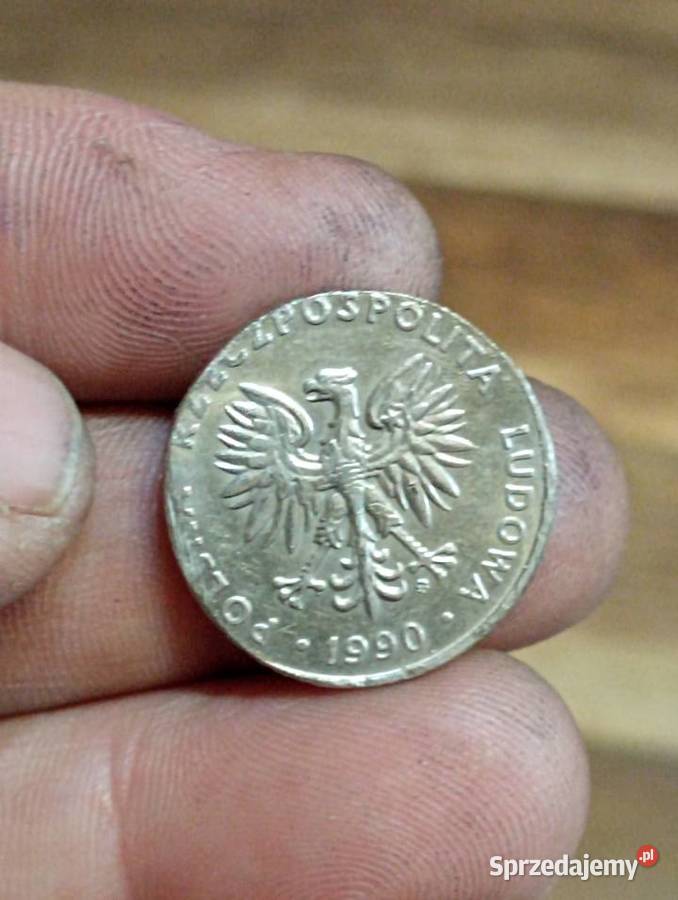 Sprzedam monete destrukt 20 zloty 1990 Chełm
