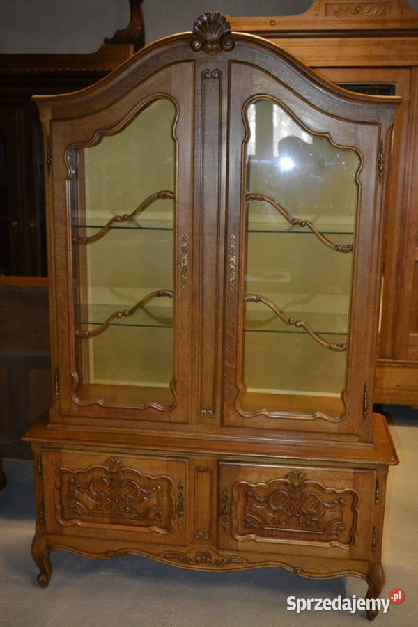 witryna serwantka ludwikowska dąb Będzin