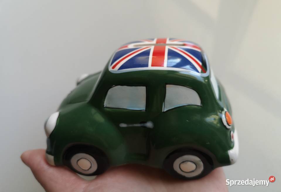 Skarbonka ceramiczna Mini Cooper vintage kujawsko-pomorskie Toruń