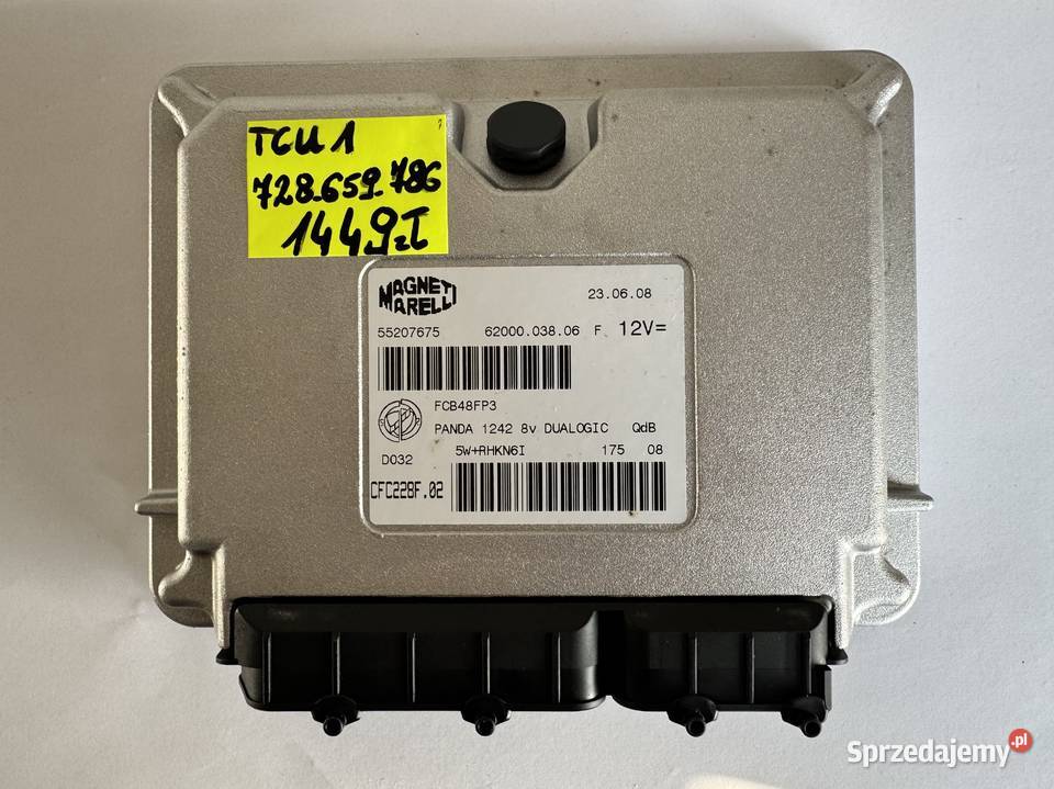 NOWY TCU KOMPUTER STEROWNIK SKRZYNI FIAT PANDA Komputery mazowieckie Warszawa sprzedam