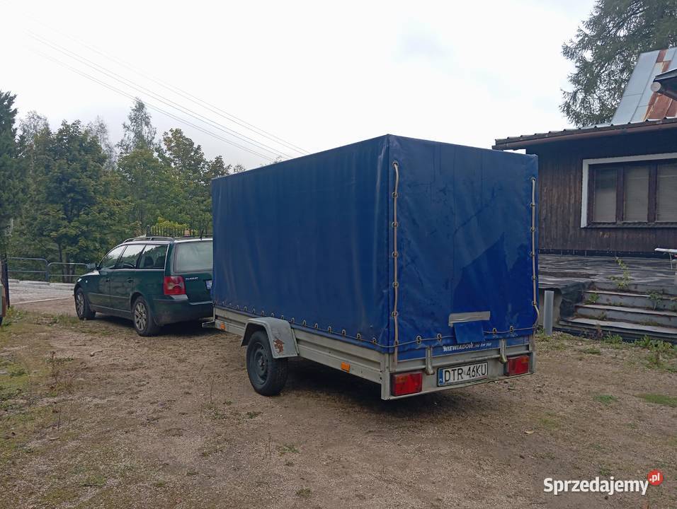 Przyczepka samochodowa lekka dmc 750 Lubin