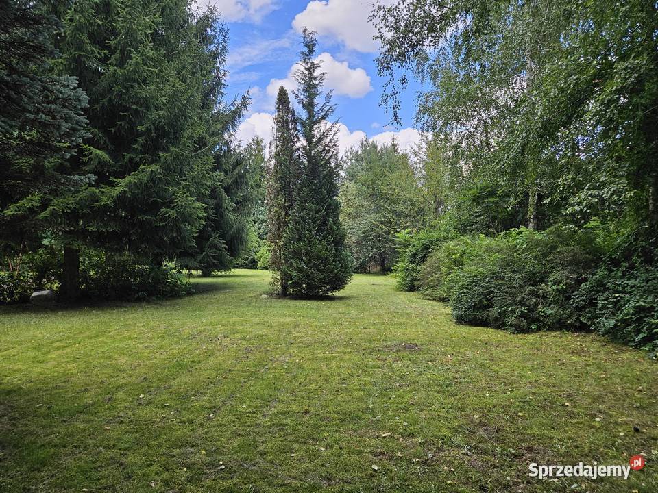 Działka budowlana 1798 m domek gospodarczy 37 m Borowiczki-Pieńki