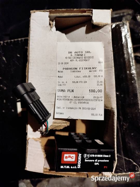 Brc map sensor 67r010036 de802040 7 db osobowe małopolskie Zabrnie