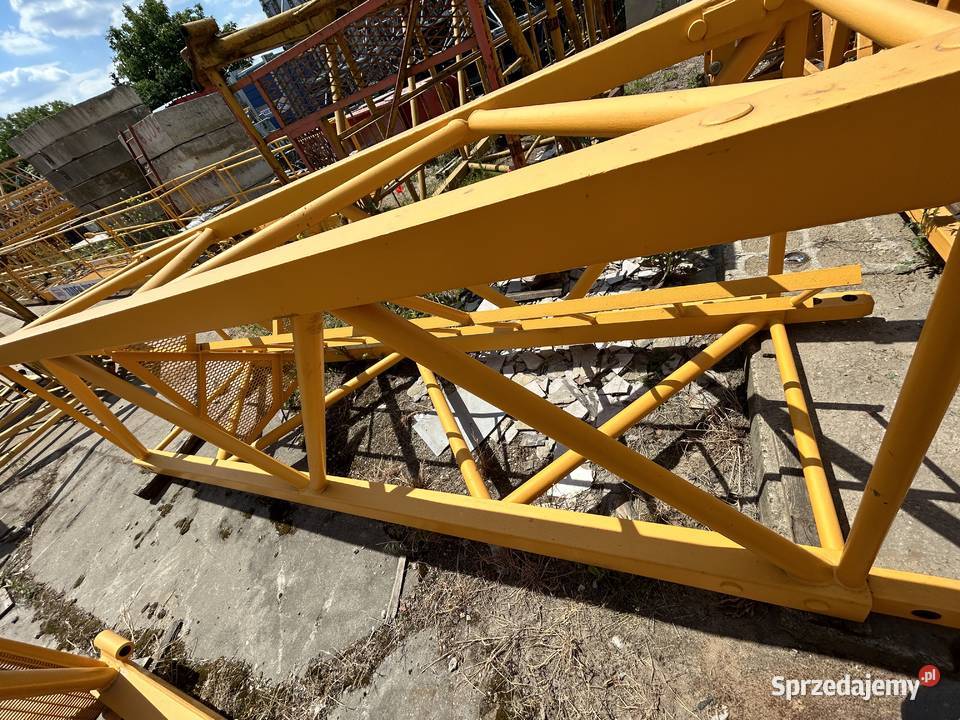 Wstawka wieży żurawia Liebherr 63LC Luboń