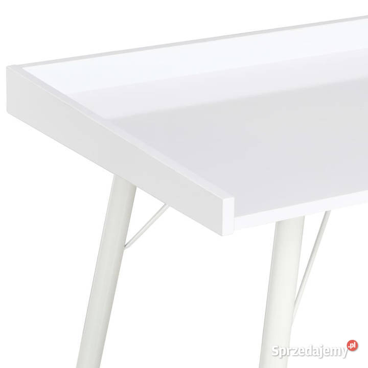 Biurko białe 90 x 50 x 79 WM20269 Warszawa