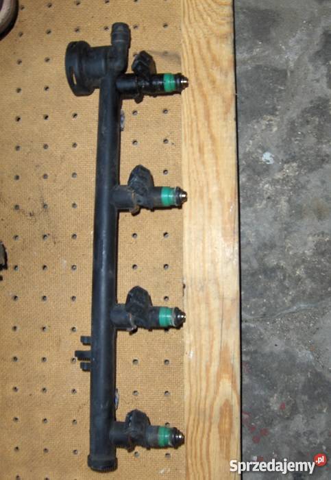 Listwa wtryskowa wtryskiwacze komplet Laguna II Przeginia