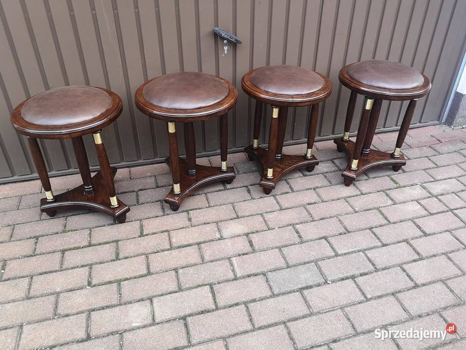 StołekTaboret Dębowy Lata 2030 Stary Antyk Swarzędz sprzedam