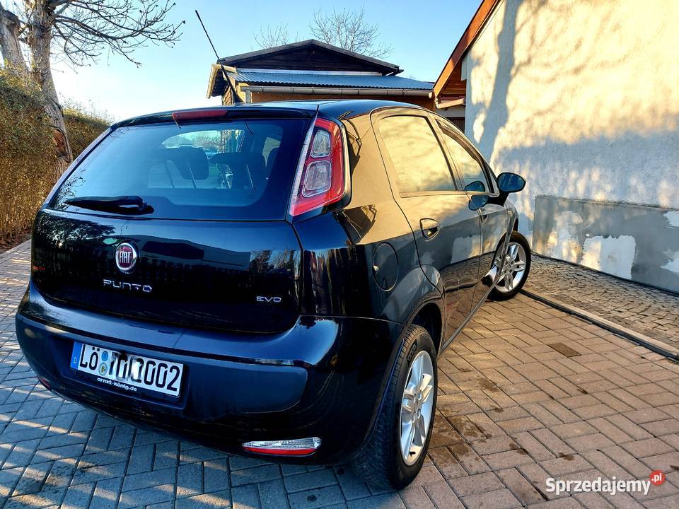 Fiat Punto Evo Benzyna 2010 Klima Alu Oryginał światła przeciwmgielne Ząbkowice Śląskie