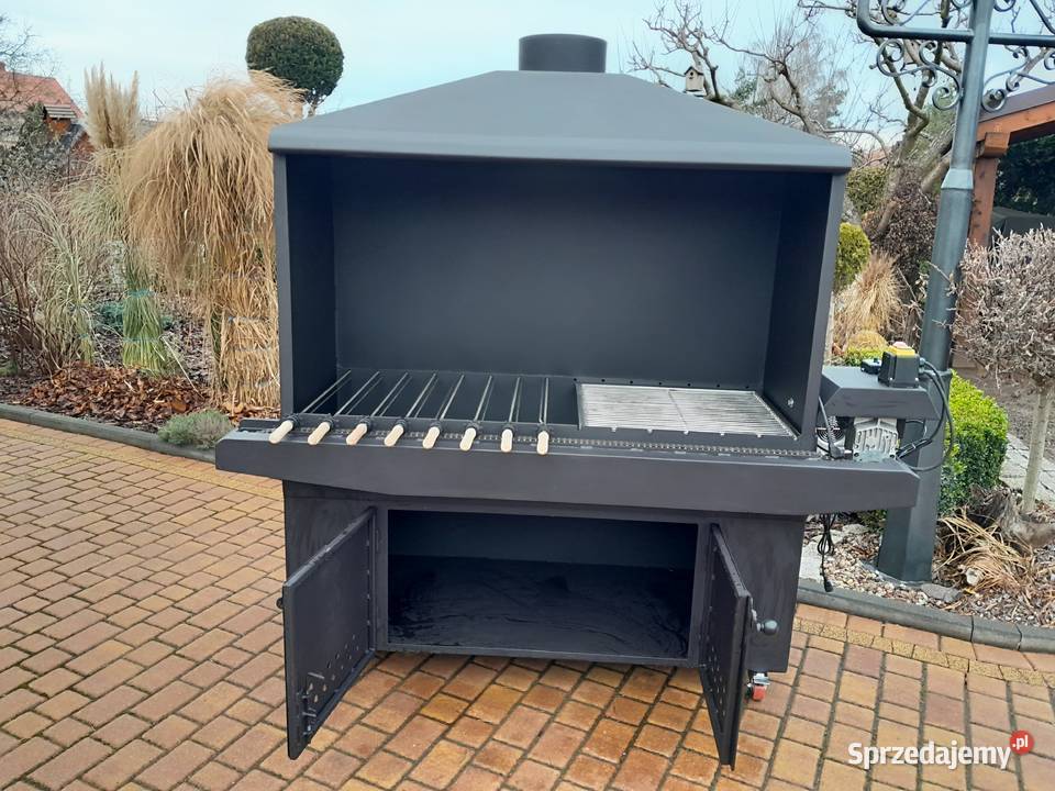 grill gastronomiczny cateringowy węglowy do Damasławek