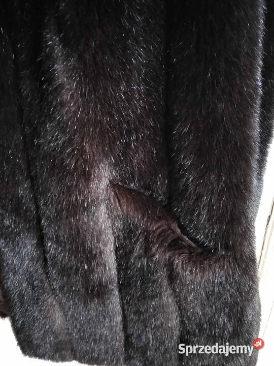 Futerko kamizelka futrzana narzutka XXL
