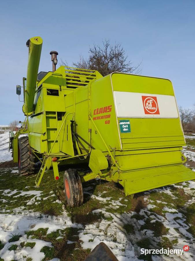 Kombajn zbożowy Claas Mercator 60nie Claas dolnośląskie Gryfów Śląski sprzedam