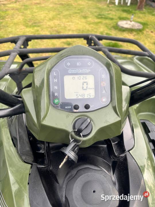 Quad SYM RAIDER 600 Quady 600400425 Homologacja Rok produkcji 2009 SYM Kalisz