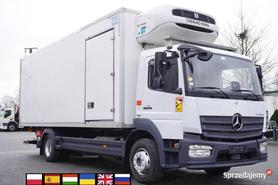 MercedesBenz Atego 1318 E6 4x2 Chłodnia Cazaux 260000km Kraków sprzedam