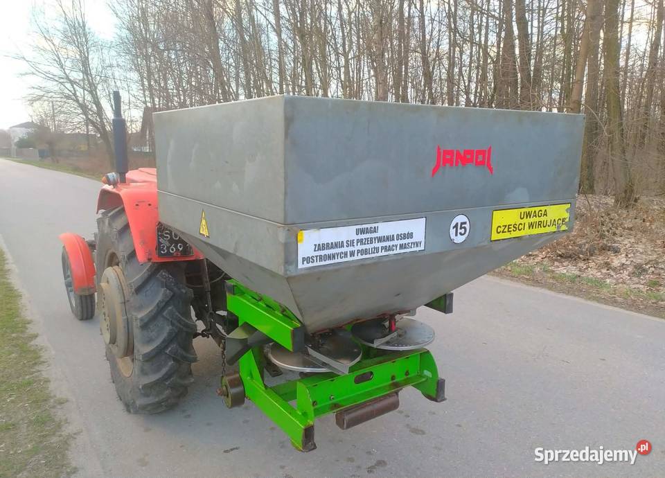 Rozsiewacz do nawozu 2talerzowy Hydraulicznie nieuszkodzony