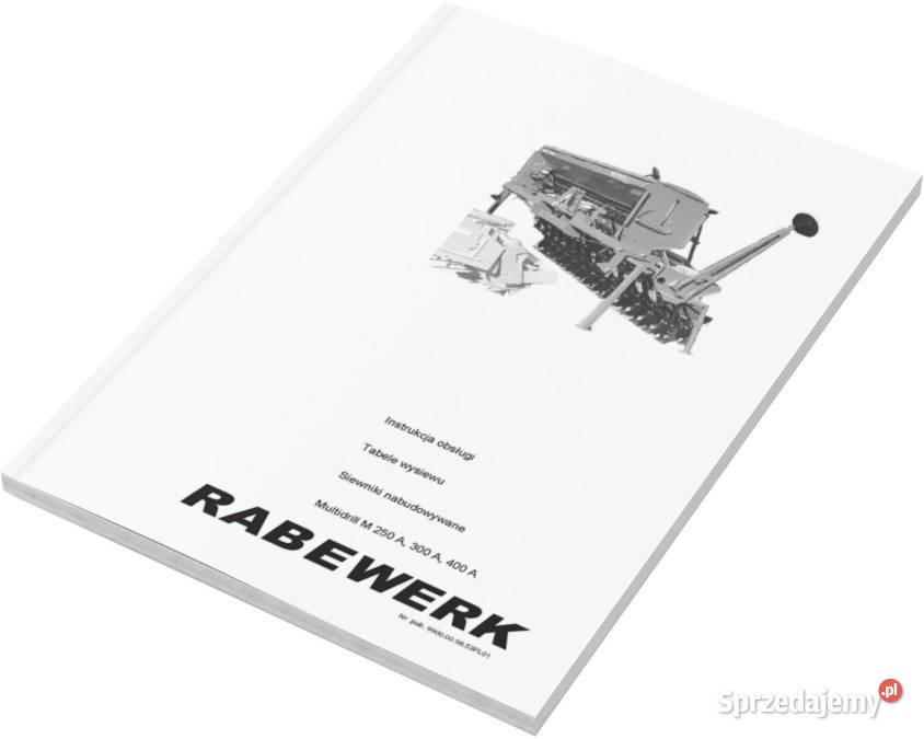 M300 Rabe Instrukcja katalog obsługi napraw Szamotuły