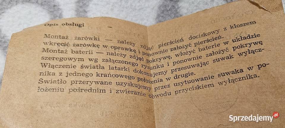 Latarki stylowe z PRLu małopolskie