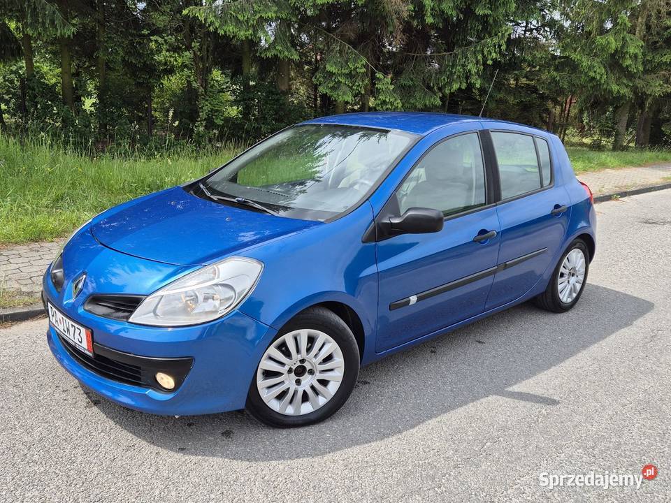 RENAULT CLIO III 12B OPŁACONY Z NIEMIEC KLIMA aluminiowe felgi świętokrzyskie Końskie