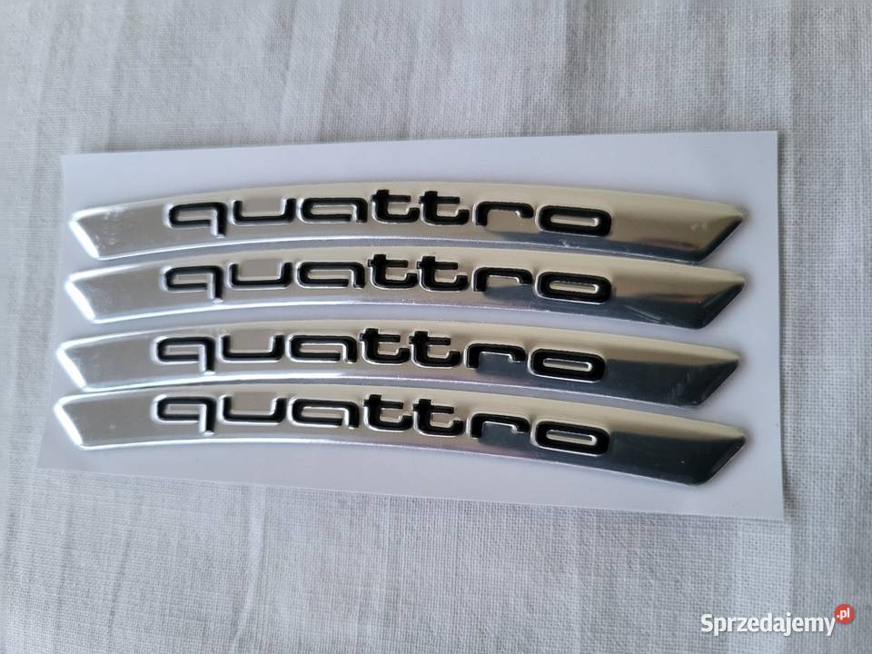 Naklejkiemblematy na felgi Audi Quattro Gliwice