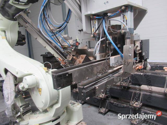 Elementy zrobotyzowanej linii montażowej INFOTEC Magnice sprzedam