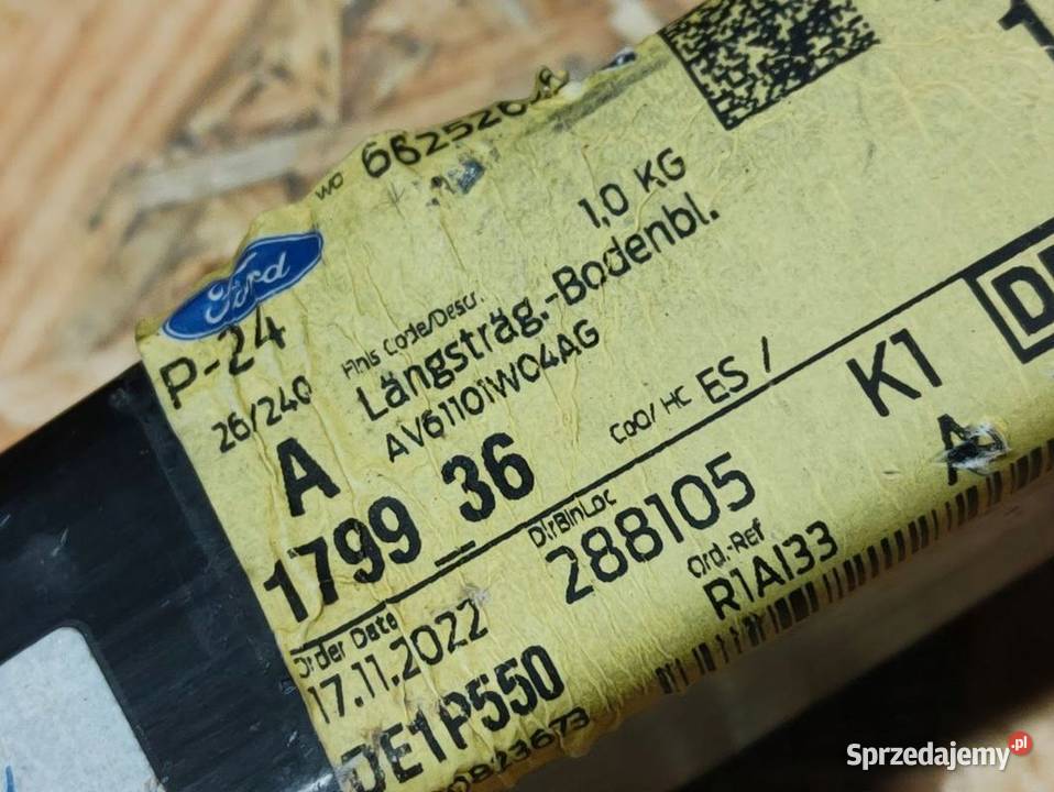 Strefa Zgniotu Kieł Prawy Przód Ford C Connect Pleszew