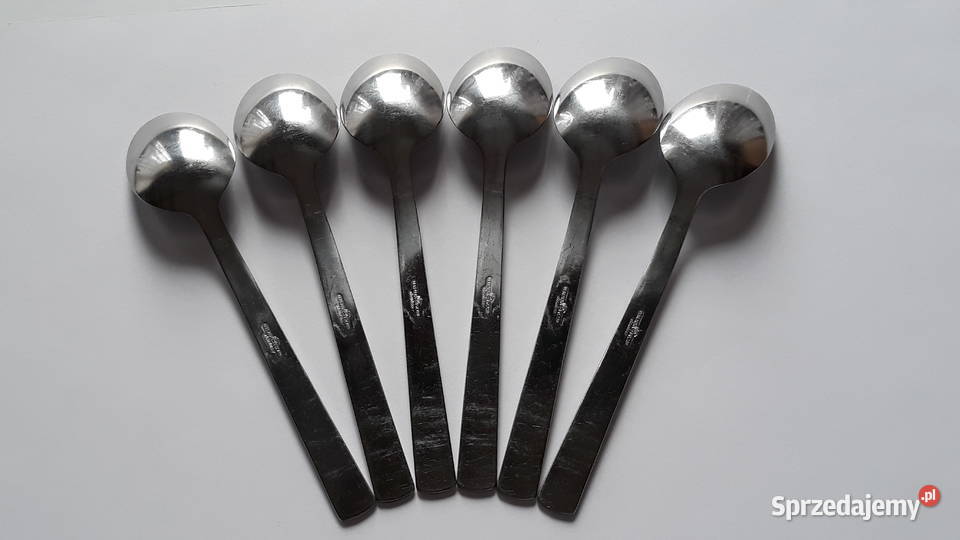 Łyżeczki do herbaty 1 RÓŻE Gerlach sztućce PRL Sztućce