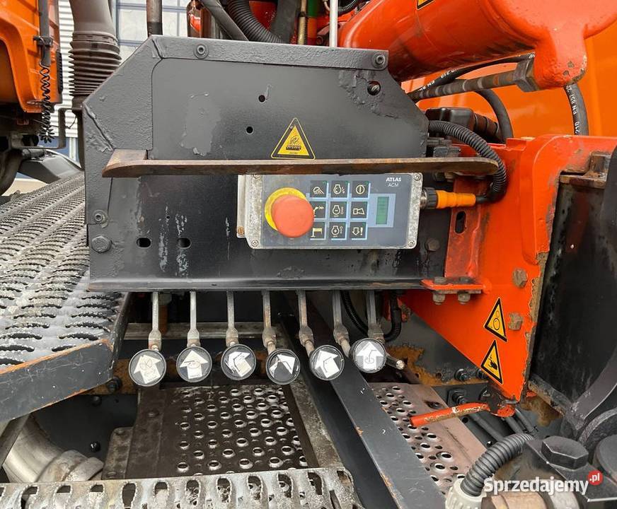 Wywrotka 4x4 z dzwigiem Mercedes manualna Warszawa