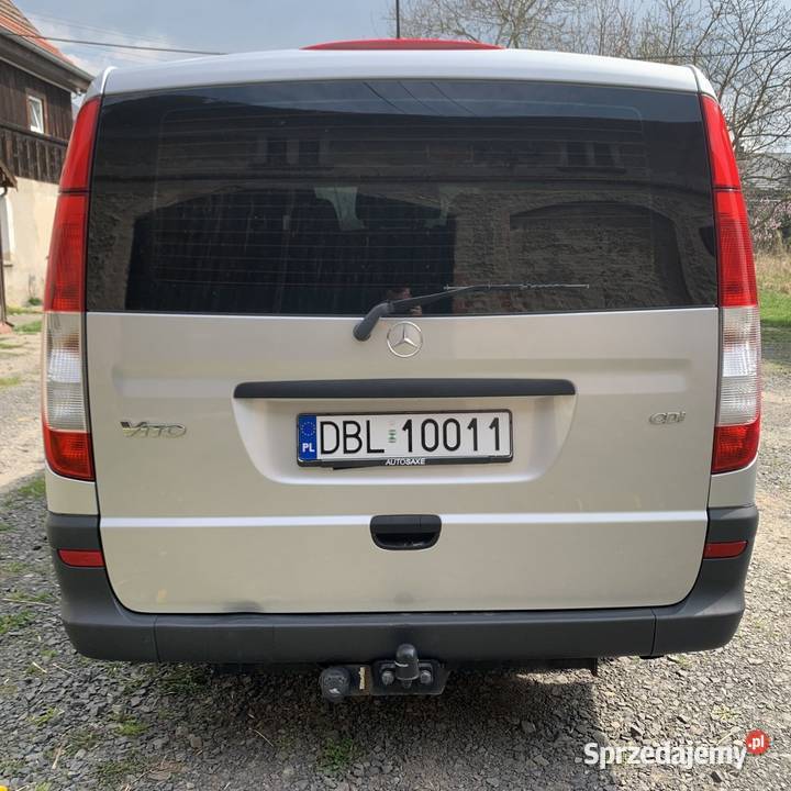 Mercedes Vito W639 LONG 22 CDI 109 9 osób nieuszkodzony Vito Bolesławiec