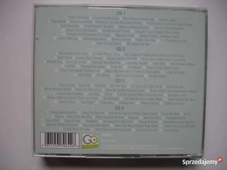 ELVIS PRESLEY płyty CD lubuskie