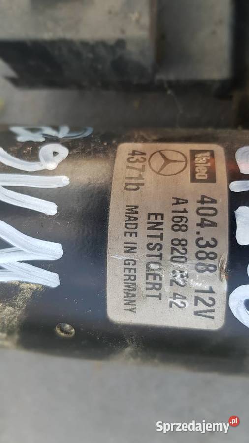mechaniz wycieraczek przód Mercedes w168 A klasa Części Szczecin