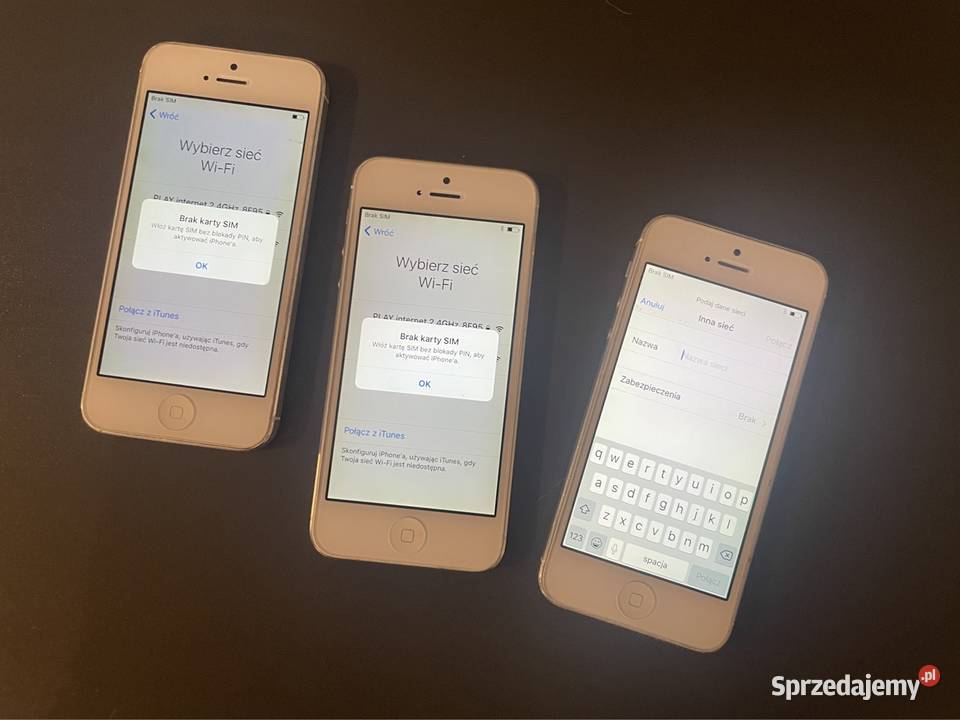 iPhone 5 A1429 64GB uszkodzony na części lubuskie Nowa Sól sprzedam