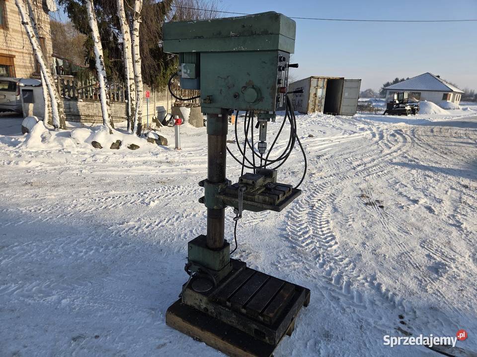 Wiertarka słupowa PK 203 z posuwem Lwówek