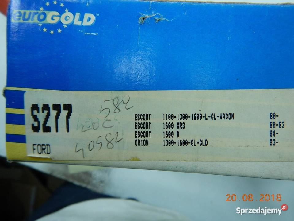 SZCZĘKI HAMULCOWE FORD ESCORT ORION 80 Szczęki hamulcowe sprzedam