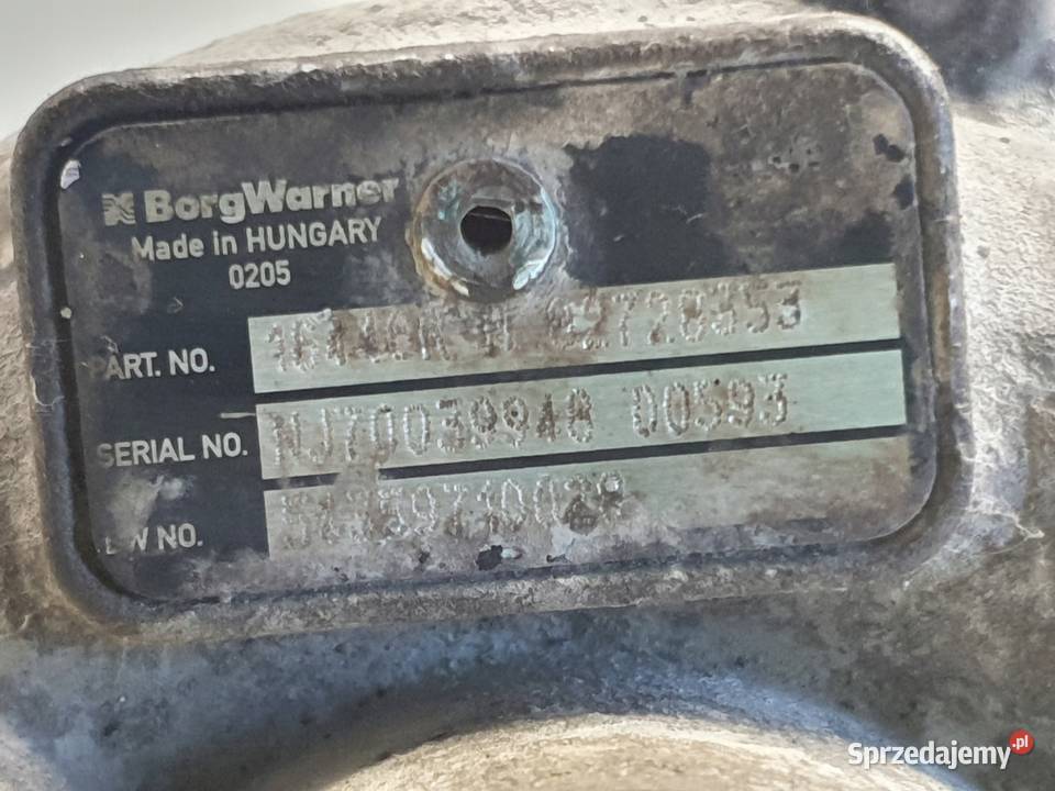 TURBOSPRĘŻARKA Renault Megane III 15 DCI turbo Chełm