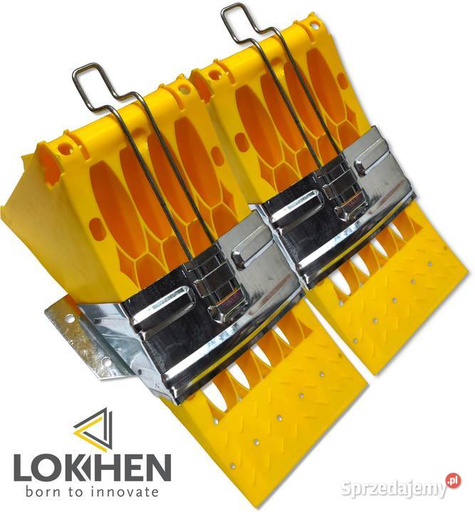 KPL 2x Blokada Klin Pod KOŁO 160mm G46 Z METALEM Solec Kujawski