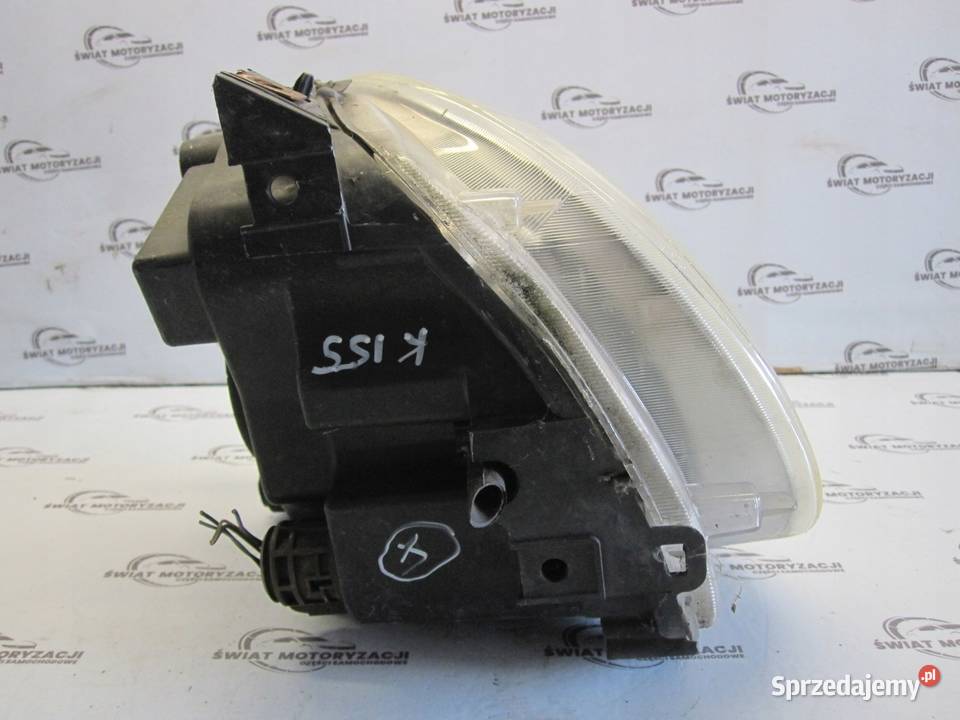 FIAT 500 09r lampa prawa przód 45540748DX ANGLIK