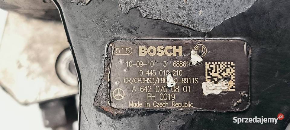 POMPA WTRYSKOWA MERCDESBENZ W212 E350 Lipno