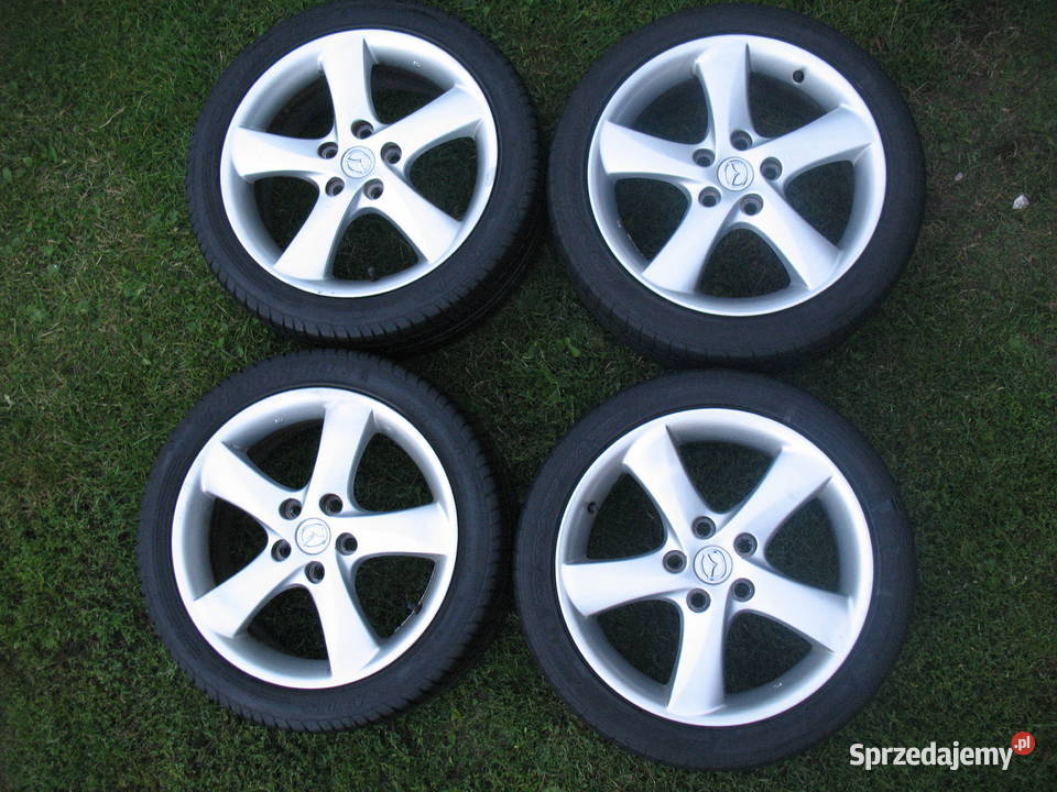 koła letnie alufelgi 17 5x1143 Mazda opony Samochodowe Lublin sprzedam