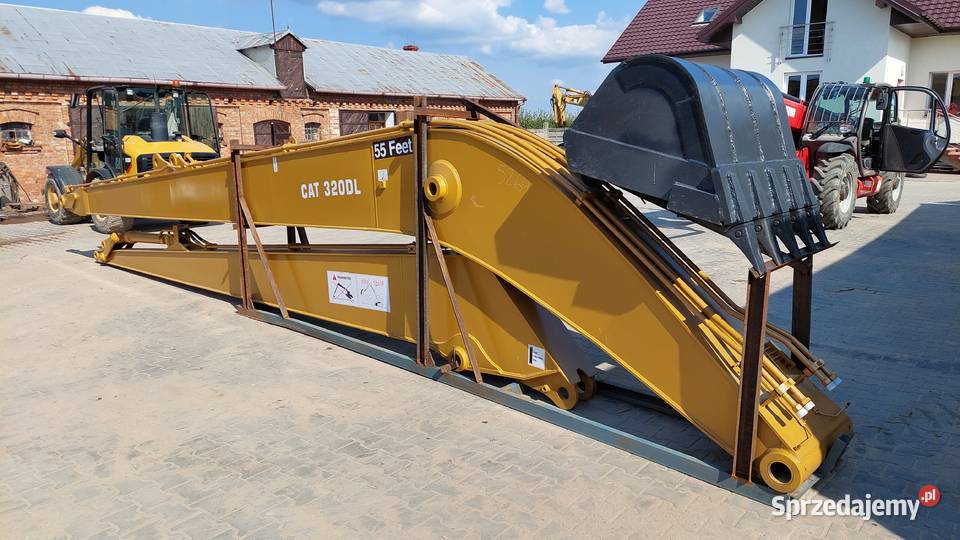 Ramie long reach 165m z łyżką do koparki Osprzęt roboczy sprzedam