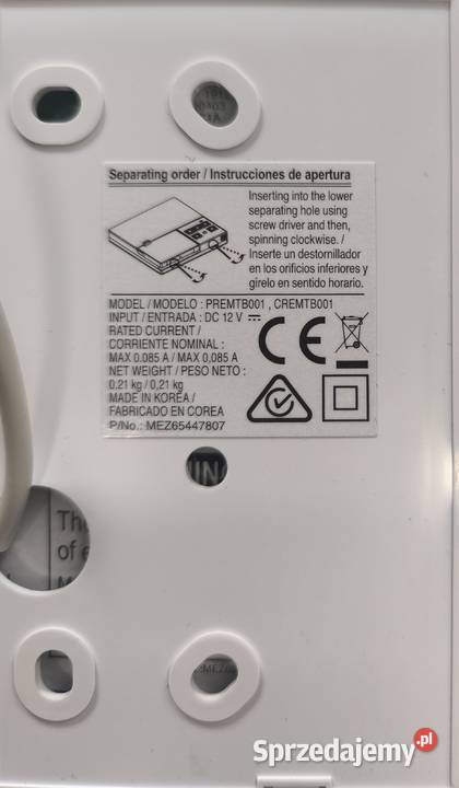 PRZEWODOWY STEROWNIK ŚCIENNY LG STANDARD II Pozostałe dolnośląskie Wrocław