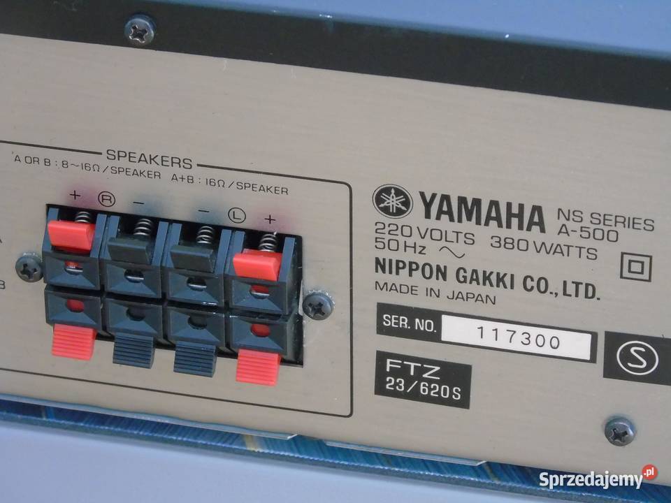 Japoński wzmacniacz Yamaha A500 mocny 380 wat Jasło