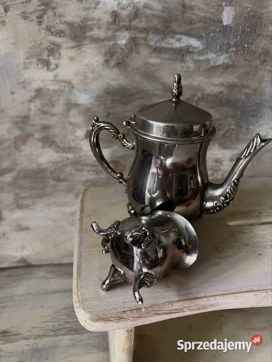 Vintage dzbanuszek i mlecznik Bytom